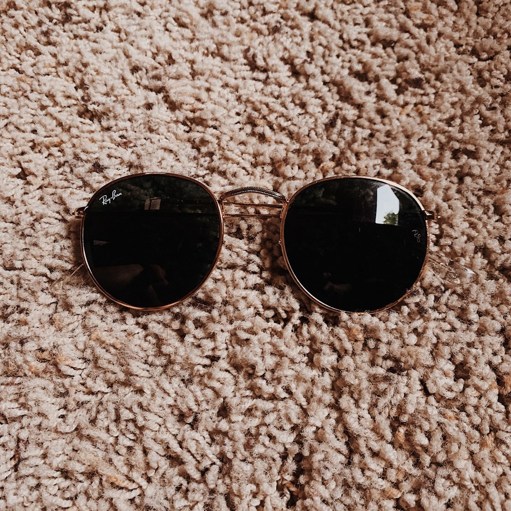 Ray-ban Round Metal Gold